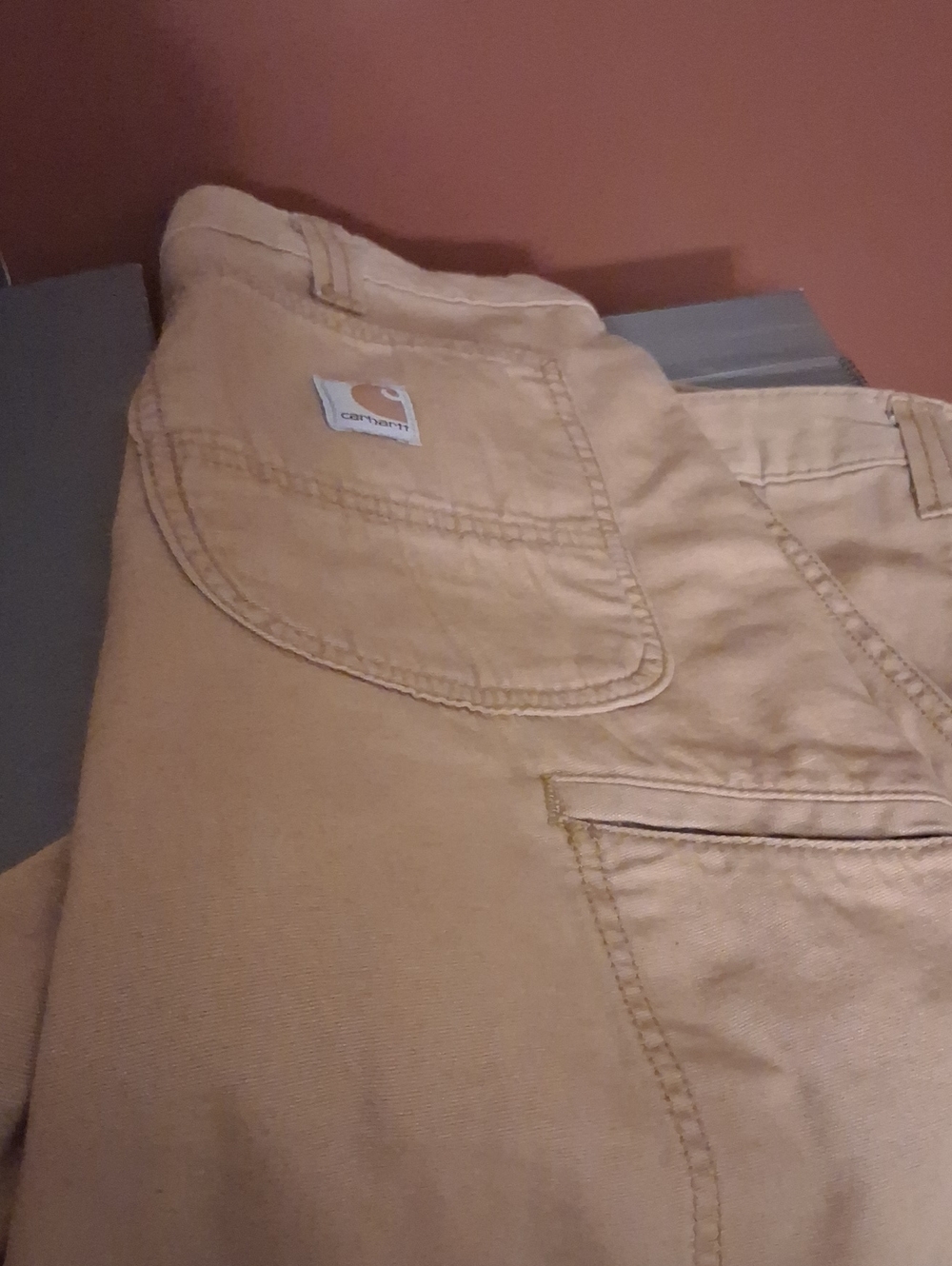 Carhartt Canvas Work Pants - Light Brown